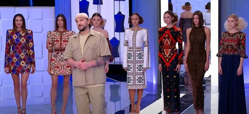 Rüfətin Qarabağ kolleksiyası Rusiya şousunda - VİDEO