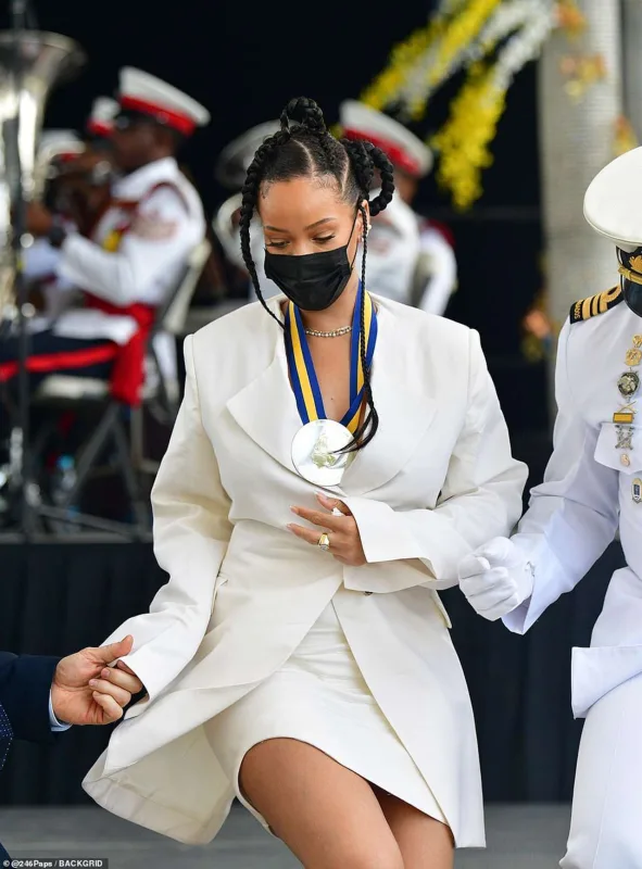 Rihannaya “Milli Qəhrəman” medalı təqdim olundu