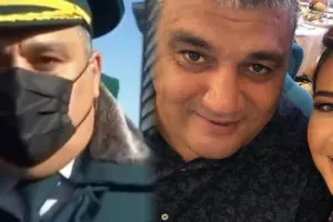 Elnarənin əri jurnalistə hücum edib, yumruq atdı-VİDEO