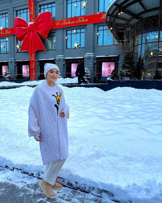 Ruhi Əliyevanın Moskva “look”u...-Fotolar