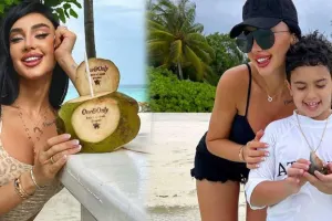 Dianayla oğlunun lüks tətili - FOTOLAR