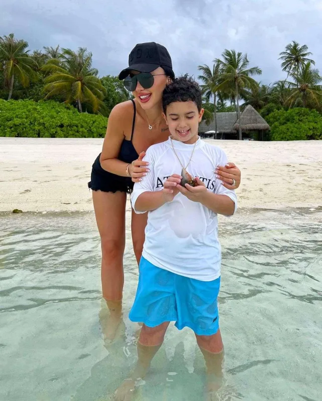 Dianayla oğlunun lüks tətili - FOTOLAR