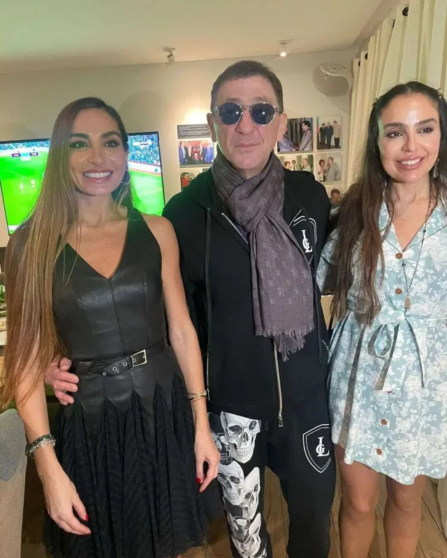 Arzu və Leyla Əliyeva Lepslə bir arada- Fotolar