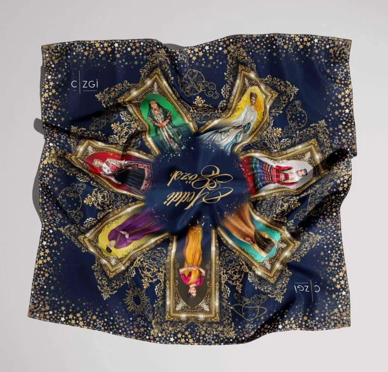 Gülnarə Xəlilovadan "Yeddi gözəl" yaylıq kolleksiyası