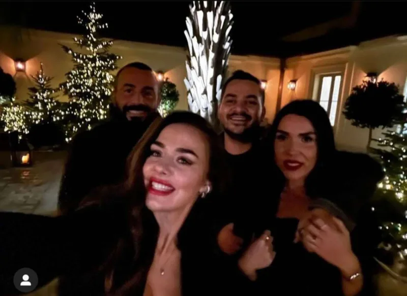 Boşanma xəbərləri yayılmışdı, Yeni ili birgə qarşıladılar