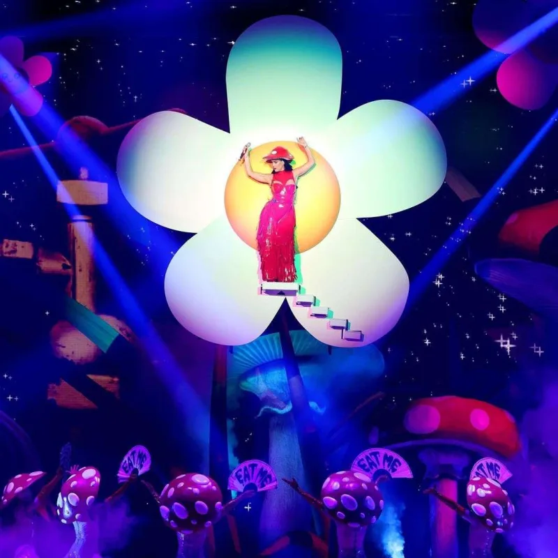 Tualet kağızı, unitaz, maska - Keti Perrinin konsert turnesi...