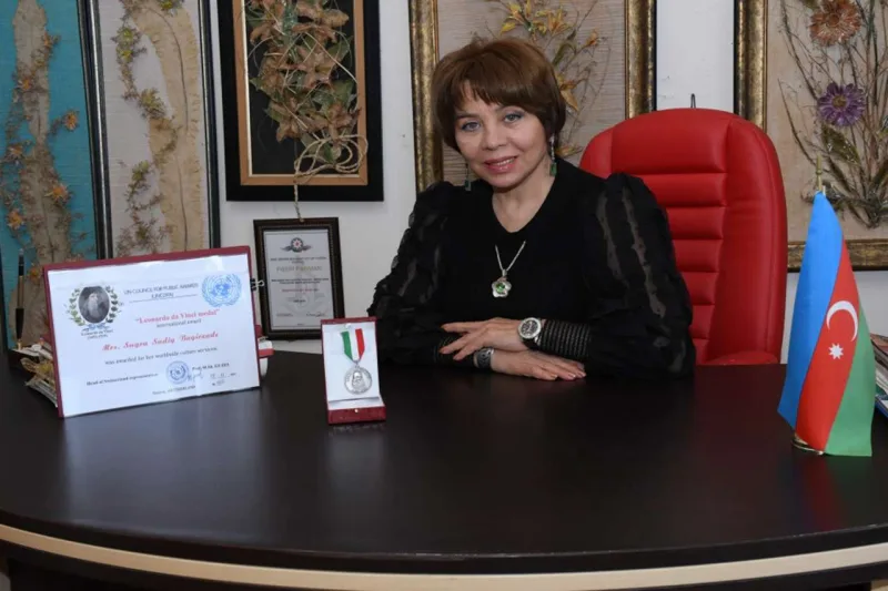 BMT Suğra Bağırzadəyə medal verdi