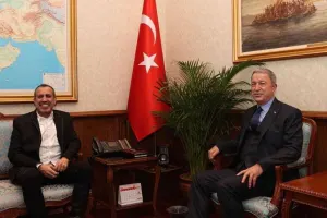 Nazir orduya ianə edən Halukla görüşdü