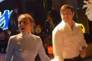 Anar Məmmədov xanımına ad günü keçirdi - VİDEO