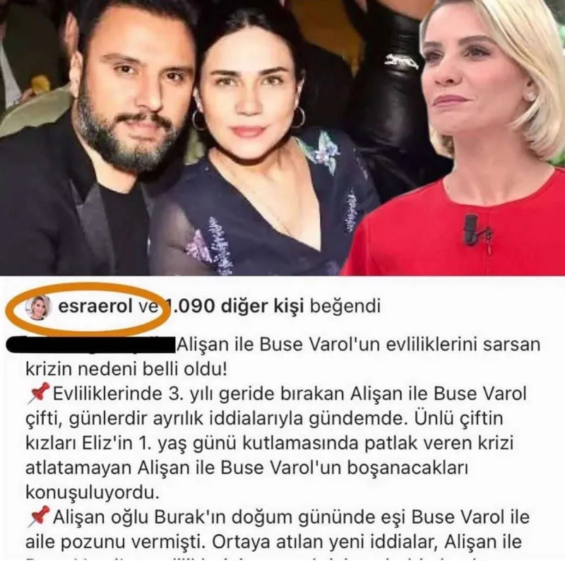 Esra Erolun ayrılıq sevinci