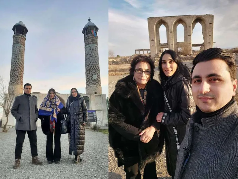 Xalq artisti 30 il sonra Ağdamda... - Fotolar