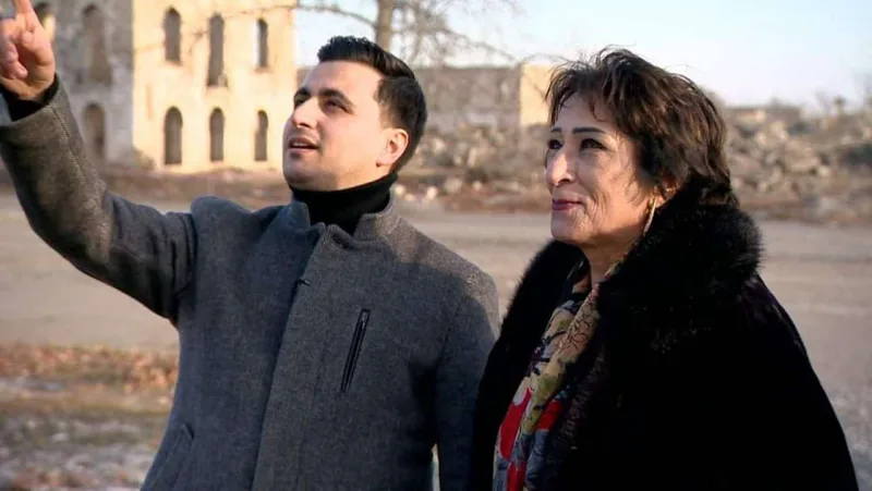 Xalq artisti 30 il sonra Ağdamda... - Fotolar