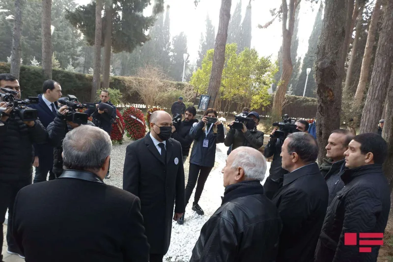 Əlibaba Məmmədov dəfn olundu - Fotolar