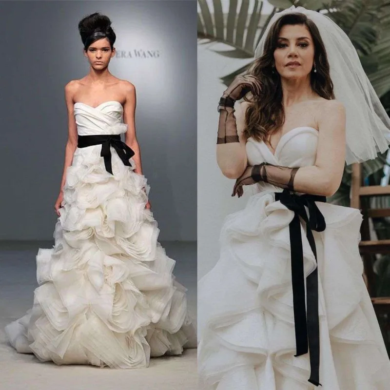 85 minlik gəlinliyi replika imiş...