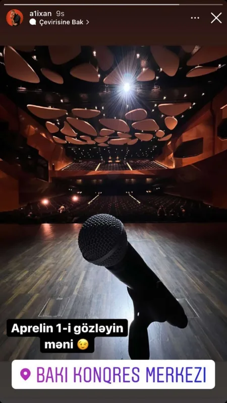 Əlixan da “stand up” konserti verəcək