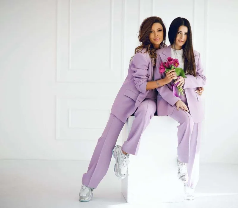 Məşhur ana və qızlar...