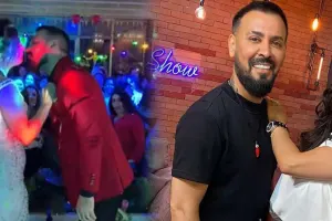 Aynuru dodağından öpdü, tənqid olundu