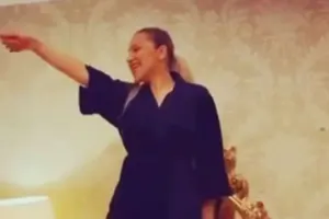 Rəqsanənin instaqram sevinci