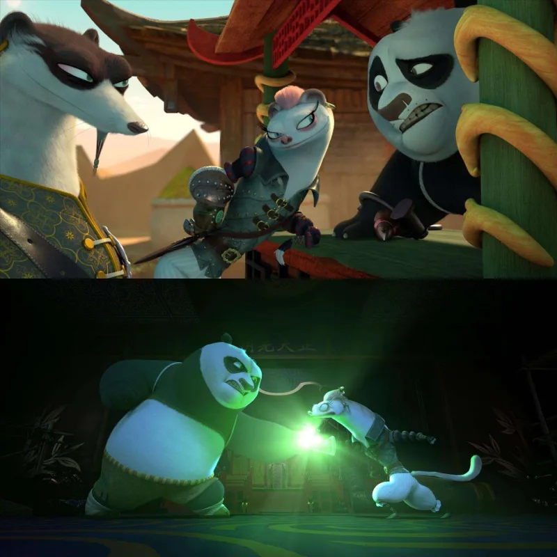 “Kunq Fu Panda” serial olur