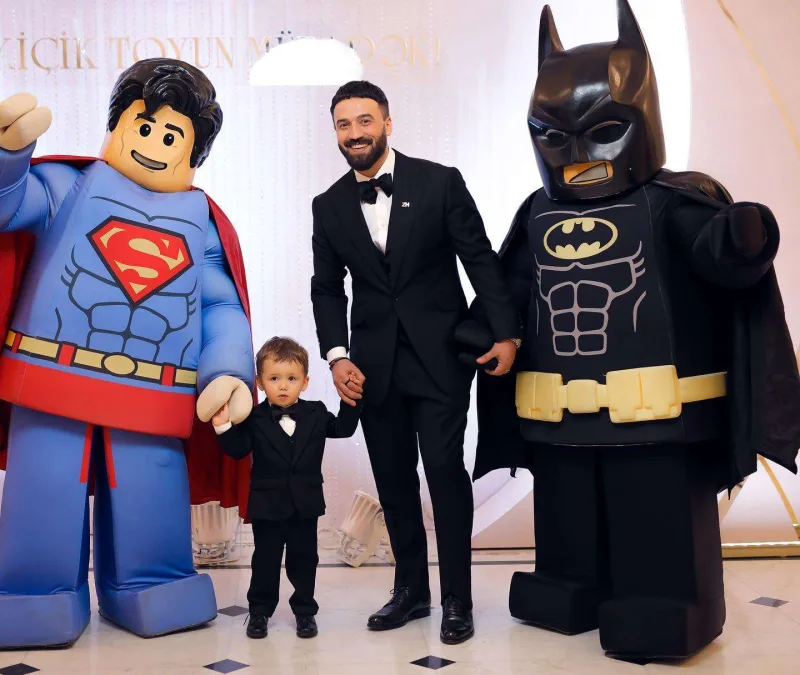 Zamiqin oğlunun toyundan yeni görüntülər