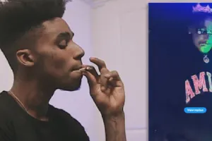 Reperin cəsədi ilə əyləndilər