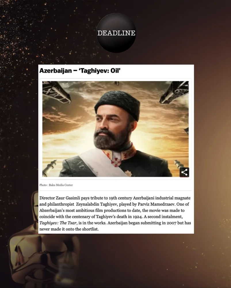 Azərbaycan üçün “Oscar” həyəcanı başlayır!