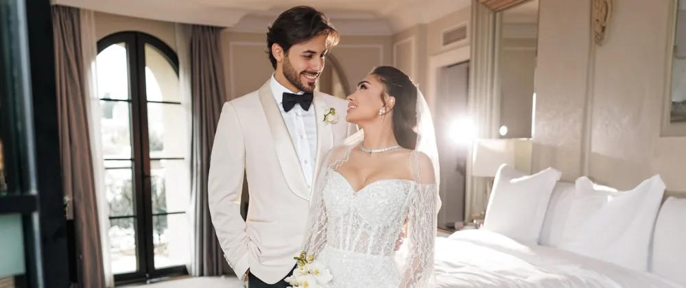 Asyayla Kənan toy libasında