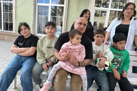 Miri Yusif doğum gününü kimsəsiz uşaqlarla keçirdi