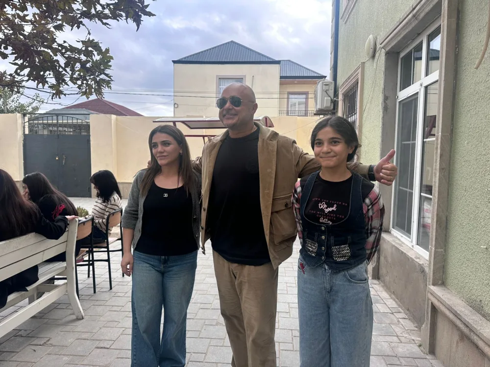 Miri Yusif doğum gününü kimsəsiz uşaqlarla keçirdi