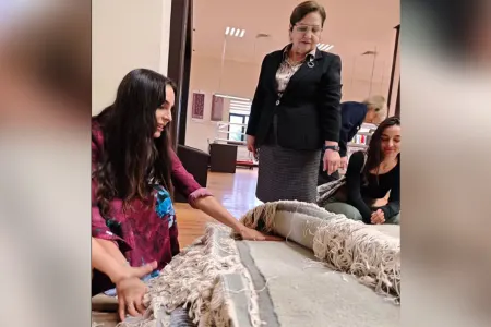 Şuşa məscidi üçün dünyanın ən böyük xalçası hazırlanır - Fotolar-Video