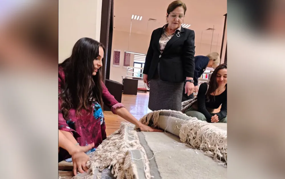 Şuşa məscidi üçün dünyanın ən böyük xalçası hazırlanır - Fotolar-Video