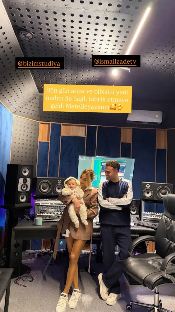 Röya Ayxan qardaşı oğlunun üzünü göstərdi