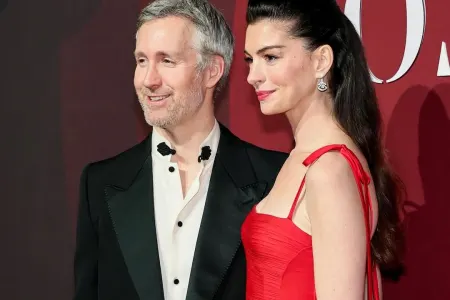 Anne Hatavey həyat yoldaşı ilə