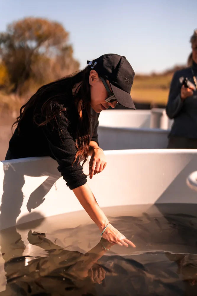 Leyla Əliyeva və Arzu Əliyeva Axar-Baxar Milli Parkının açılış mərasimində iştirak edib