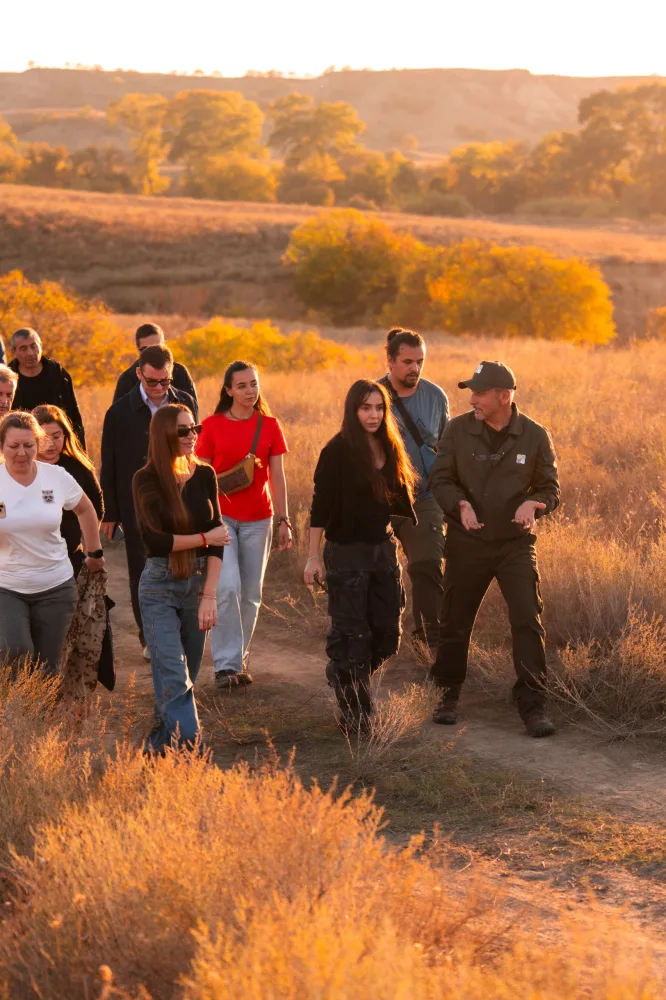 Leyla Əliyeva və Arzu Əliyeva Axar-Baxar Milli Parkının açılış mərasimində iştirak edib