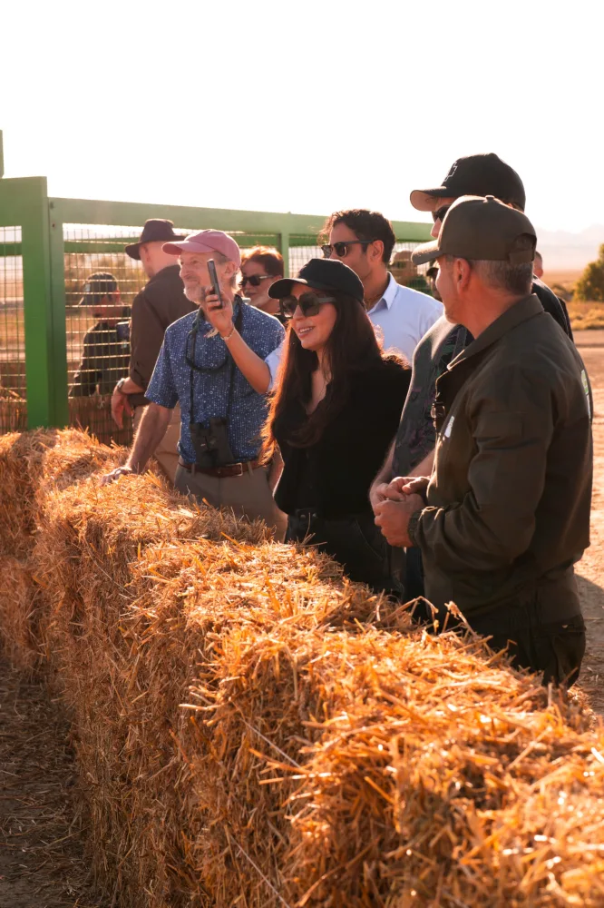 Leyla Əliyeva və Arzu Əliyeva Axar-Baxar Milli Parkının açılış mərasimində iştirak edib
