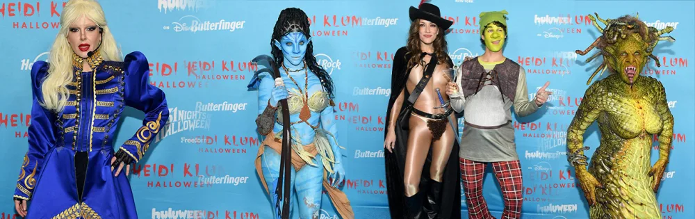 Ulduzların bir-birindən fərqli “Halloween” obrazları...