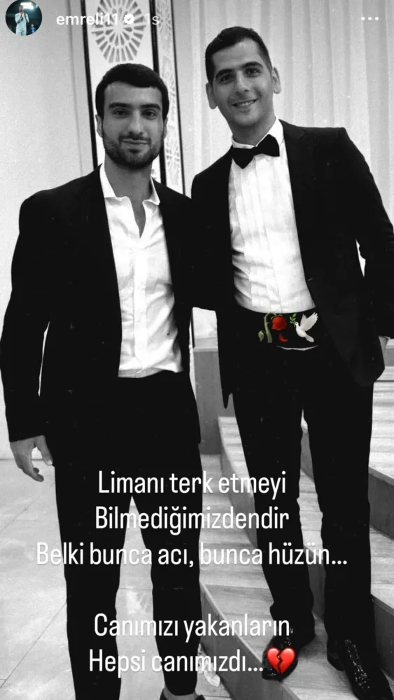 Mahirdən ölən dayısı oğlu ilə paylaşım