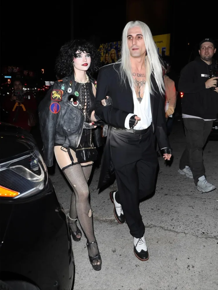 Yeni nişanlanan cütlüyün “Helluin” obrazı