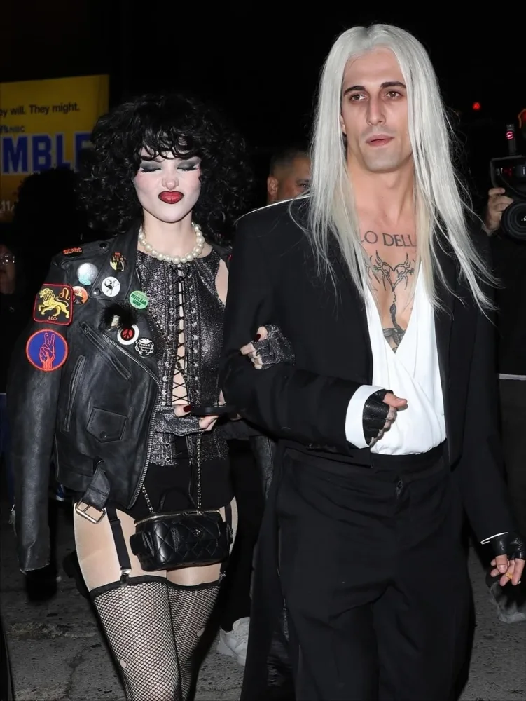 Yeni nişanlanan cütlüyün “Helluin” obrazı