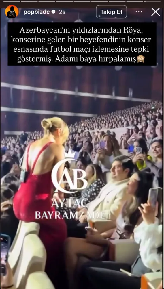 Röya Ayxan türk mediasında gündəm oldu