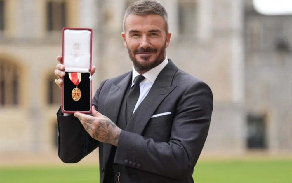 Devid Bekhem “cəngavər” oldu