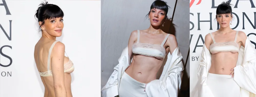 40 yaşlı müğənni geyimi ilə diqqət çəkdi