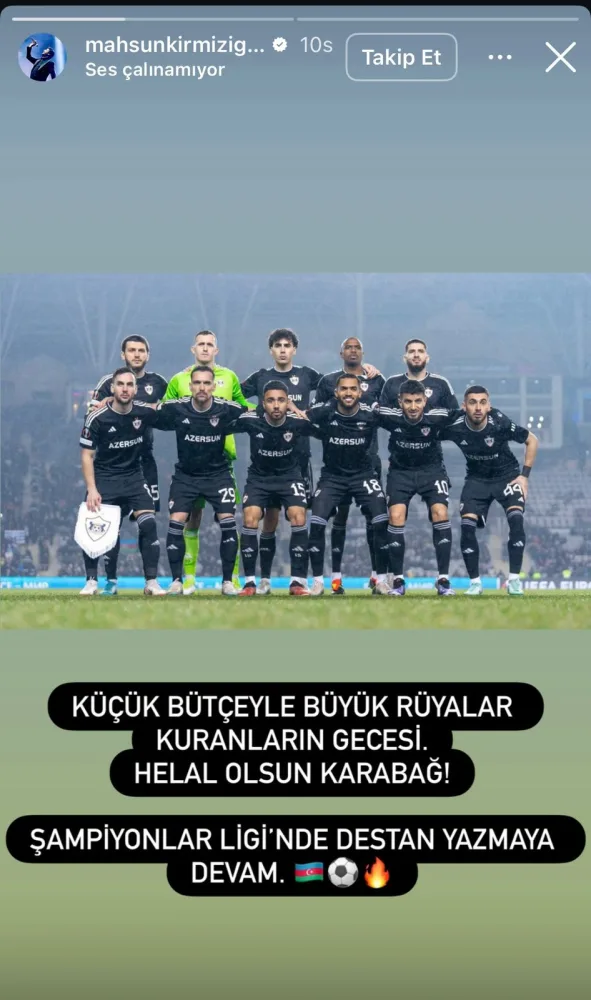 Mahsun “Qarabağ”la bağlı bunları yazdı