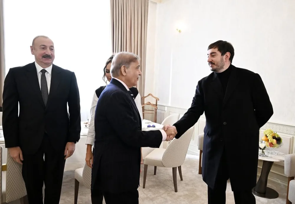 Prezident ailəsi ilə!