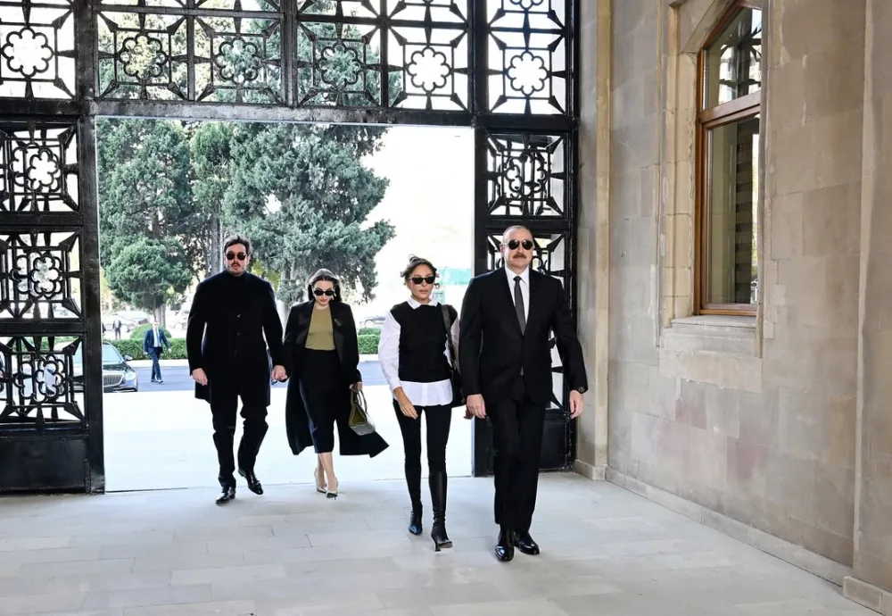 Prezident ailəsi ilə!