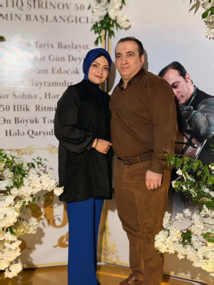 Xanımından Xalq artistinə təbrik