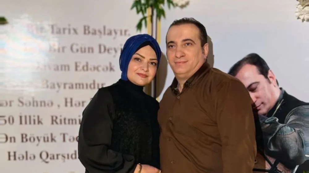 Xanımından Xalq artistinə təbrik