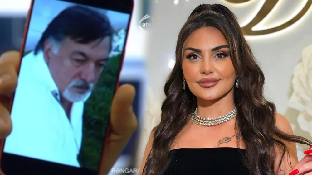 Şəbnəm ilk dəfə doğma atasını göstərdi