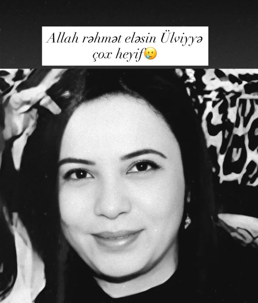 Nicatdan dayısı qızının vəfatı ilə bağlı paylaşım